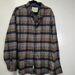 Men's Weatherproof Vintage Plaid Flannel Button-Down Shirt